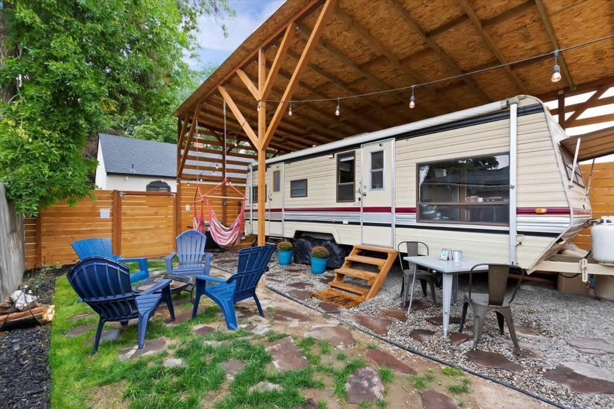 #Stayinmydistrict Twin Falls Backyard Glamper Esterno foto