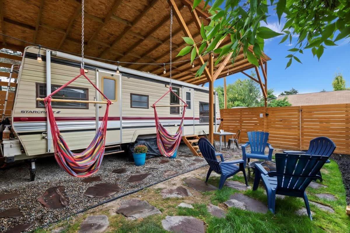 #Stayinmydistrict Twin Falls Backyard Glamper Esterno foto